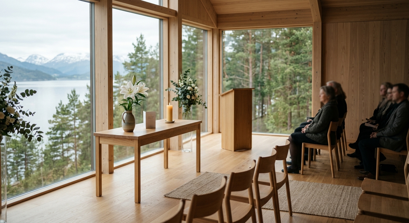 Mindehøjtidelighed hos GuldBoSund Konference & Event